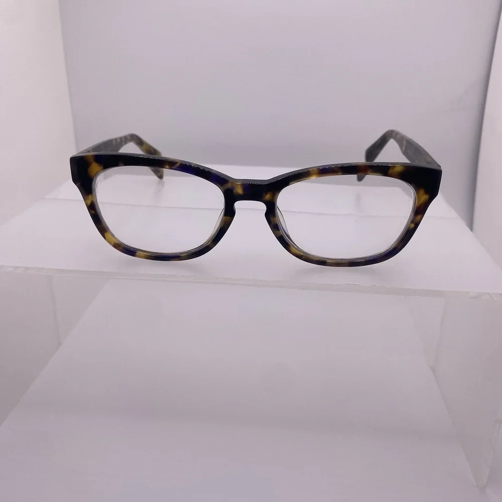 Warby Parker Eyeglasses FRAME ONLY Finch-252 52-18-140 Brown Tortoise 834
